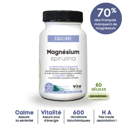Magnésium Spirulina