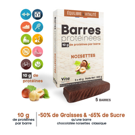 Barres Noisettes Protéinées