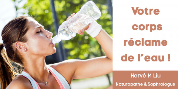 L'eau, boisson de santé, boisson vitale